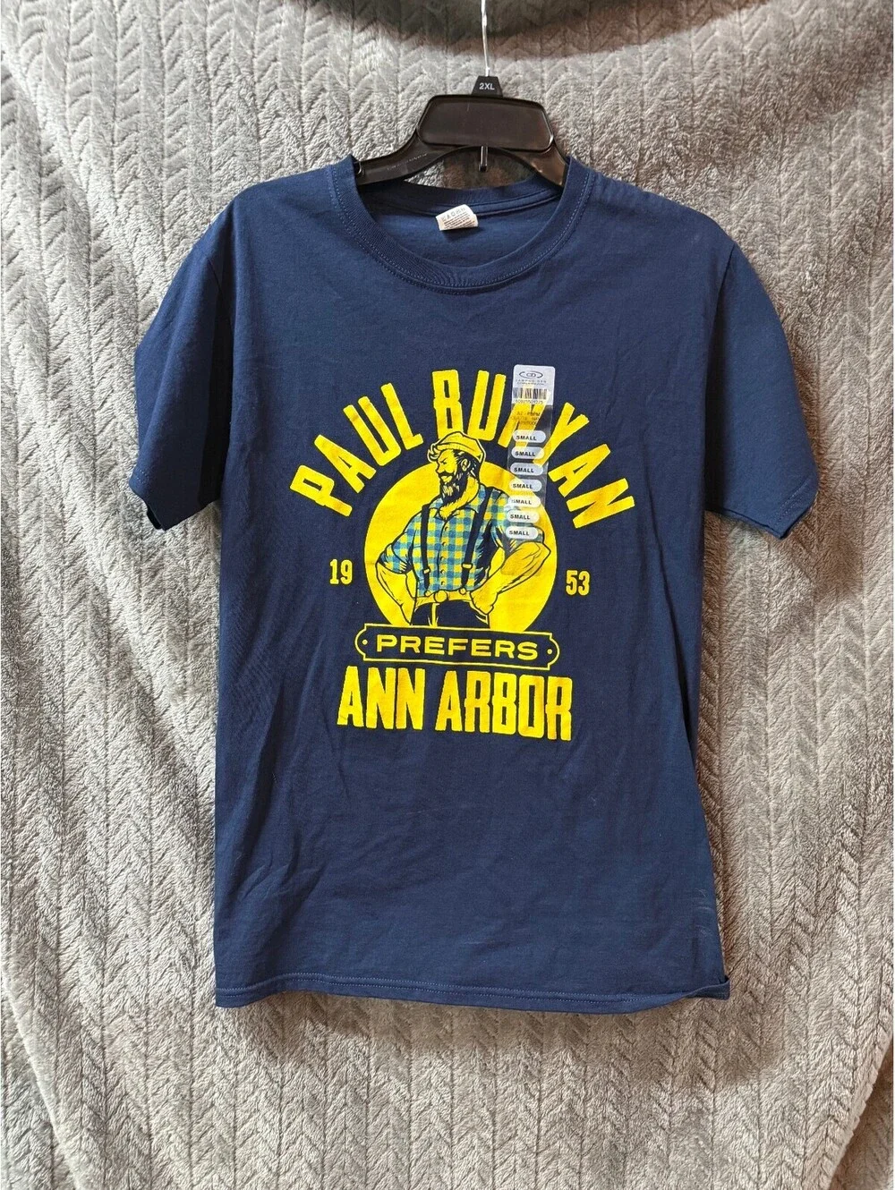 Paul Bunyan Prefers Ann Arbor Graphic T-Shirt Size Small